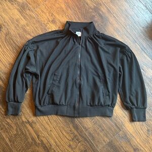 CAbi Chance Zip Bomber jacket size Medium (Z18)
